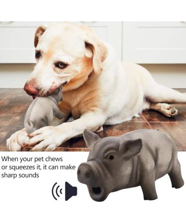 LiebeWH Squeaky Dog Toys - Cute Pig Latex Chew Toys for Dogs & Puppies | International Shipping Available - Buy Online on GoSupps.com