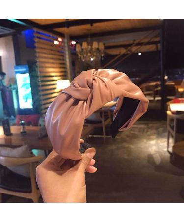 Buy Bohend Women's Fashionable Leather Knotted Headbands - Stylish Turban Hair Accessories (4 Pack) for Daily Use - Buy Online on GoSupps.com