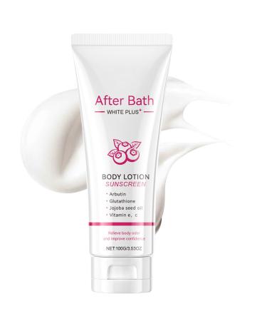 After Bath Vitamin C Brightening Body Lotion Spf Body Moisturiser Vitamin C Body Lotion For Dry Skin Body Lotion Women Anti Aging & Skin Lightening Cream For Body Uneven Skin Tone Sun Damaged