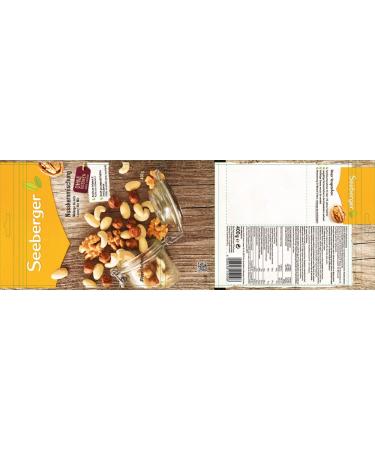 Buy Seeberger Nusskern Mix - Pure Gluten-Free Nut Mix of Hazelnuts Almonds Walnuts & Cashews (400g) - Intense Flavor International Shipping Available - Buy Online on GoSupps.com