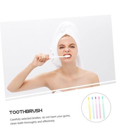 Shop Minkissy 15-Piece Travel Toothbrush Set - Foldable Camping Cleaning Accessories | Soft PP Adult Toothbrush Bulk - Buy Online on GoSupps.com