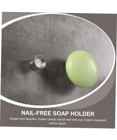 Ciieeo 2pcs Magnetic Soap Holder Stainless Steel Soap Holder Shower Soap Holder Soapdish Soap Holders Soap Stand Bath Trays Bathroom Accessory Magnetic Bathroom Soap Rack Sponge Decorate - Buy Online on GoSupps.com