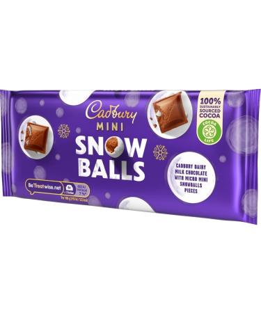 Mini Snowballs Tablet 15 x 110g Delicious Tasty And Twisty Treat Gift Hamper For Birthday Christmas - Buy Online on GoSupps.com
