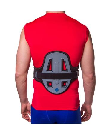 Thoracic Extension Spine Brace - Hyperextension Support for Osteoporosis Kyphosis & Compression Fractures - One Size Fits All - Buy Online on GoSupps.com