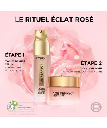 L Or al Paris Age Perfect Golden Age Re-Fortifying Ros Day Cream Anti-Sagging & Radiance Day Cream Enriched with Native Peony Cells and Calcium/Vitamin B3 50 ml - Buy Online on GoSupps.com