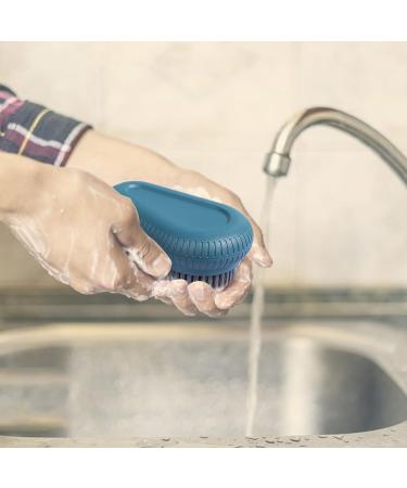 2PCS Heavy Duty Fingernail Brush for Men - Durable Stiff Bristles Hand Scrub Brush for Cleaning Fingernails - Nail Brush with Handle Grip for Gardener and Mechanics - Buy Online on GoSupps.com