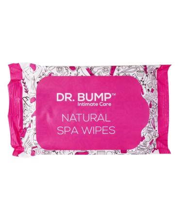 Dr. Bump Intimate Care Natural Spa Wipes - Tea Tree & Manuka Honey 10 pcs | Pack of 6 - Buy Internationally - Buy Online on GoSupps.com