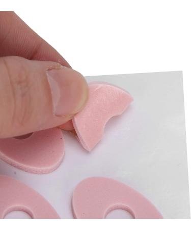 Corn Pads Cushion Callus Protectors - Soft Latex Foam, Elastic & Breathable Oval Pink Foot Care - Buy Online on GoSupps.com