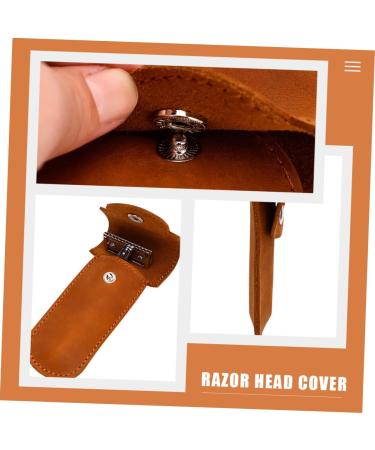 Beaupretty 2-St Safety Razor Case | Slanted Razor & Shaving Bag | PU Travel Storage for Hairdressers - Buy Online on GoSupps.com