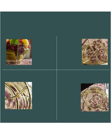 Stylish Fruit Basket Fruit Basket Fruit Bowl for Kitchen Counter Fruit Basket Serving Bowl Wire Fruit Dish for Fruits and Veggies Fruit Bowl (Color : Grey) (Grey N) of You - Buy Online on GoSupps.com