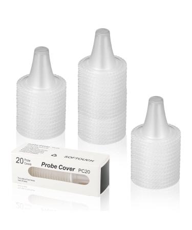 200pcs Ear Thermometer Probe Covers Disposable Probe Covers Thermometer for Braun Thermometer Models Thermometers Digital Thermometer