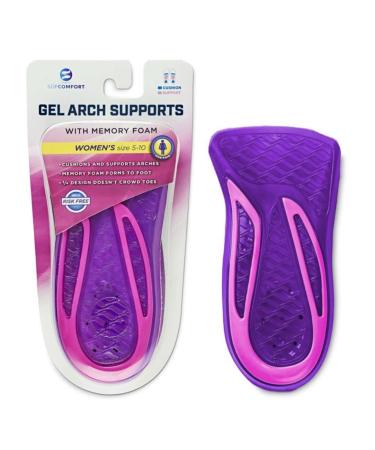 Gel Arch Support Pink 5-10