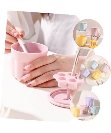 minkissy 2 Sets Pp Washing Bowl Makeup Brush Washing Silicone Gasket Eye Brush Washing Pad Silicone Makeup Brush Rack Makeup Tools Portable Brush Clean Silica Gel Washer medium Sky-blue - Buy Online on GoSupps.com