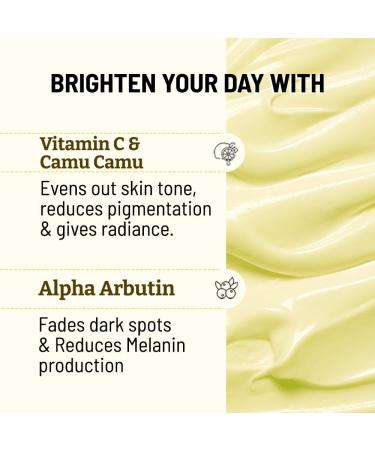 Chemist at Play Brightening Day Cream | SPF | Face Cream | Skin Brightening & Moisturisation | 30X Vitamin C with Camu Camu | Mineral Oil & Petroleum Free | Lightweight | 50g - Buy Online on GoSupps.com