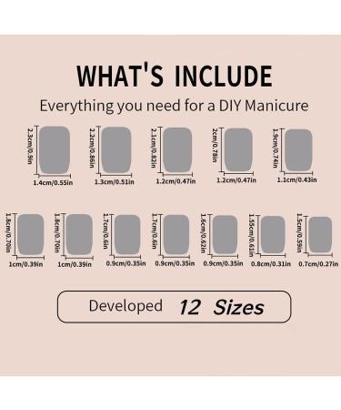 ZSPERKLA Press on Nails Fake Nails Tips Full Cover Medium False Nails Pink Nails Glossy Nails for Women and Girls 24 PCS - Buy Online on GoSupps.com