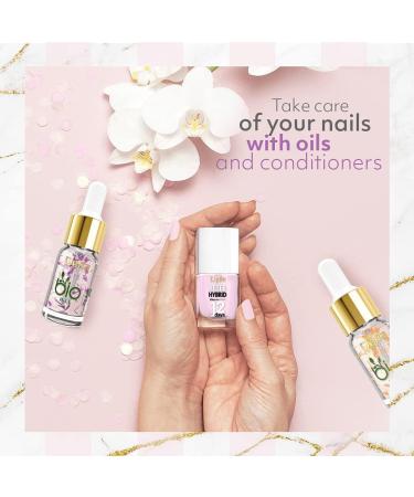 Delia Cosmetics - Vitamin Nail Conditioner - Repair for Weak and Brittle Nails - Rebuild Nourished Smooth Shiny Nails - Vitamin C E - Result in 12 Days - Fast Drying Formula - 11 ml Vitamin Power - Buy Online on GoSupps.com