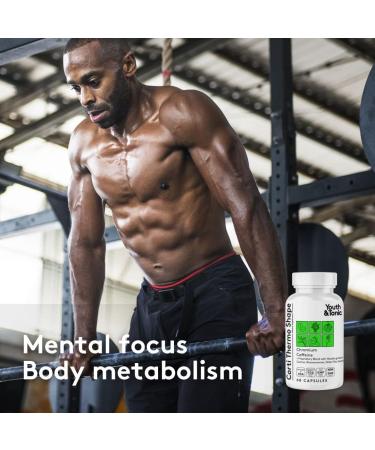 Youth & Tonic Corti-Thermo Shape - 60 Capsules for Energy Metabolism & Cravings | Advanced Diet Pills with Caffeine Chromium Guarana & Hoodia - Ideal for Men & Women - Buy Online on GoSupps.com