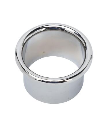 Hair Dryer Holder Insert Home Bathroom Stainless Steel Hair Dryer Stand Tube for Salon Hair Styling Station (Stainless Steel Color)