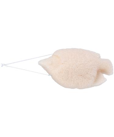Healifty Shower Flutter Foam face Sponge Facial Cleaning Sponge Facial loofah Sponge sponges for Cleaning Newborn Cleaning Sponge esponjas para maquillaje White Konjac Towel Child Cleansing