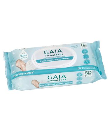 Gaia Natural Baby Water Wipes Gentle Care for Your Little One Gaia Natural Baby Water Wipes Your Choice for Pure Plastic-Free Sensitive Baby Care