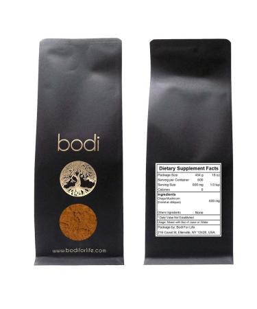 bodi : Chaga Mushroom Fine Powder | 2oz to 5lb | 100% Pure Natural Hand Crafted (16 oz) 16 Ounce