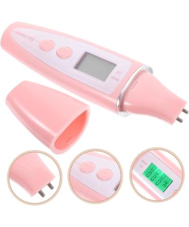 DOITOOL Led Display Moisture Tester Skin Facial Moisture Tester Moisture Analyzer Vegetable Stickers Prosthetic Nose Relative Humidity Tester Face Hair Modeling Monitor Care Pink medium Pink - Buy Online on GoSupps.com