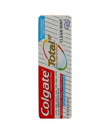 Colgate Total Toothpaste Clean Mint Travel Size 0.88 Ounce (Pack of 8) - Buy Online on GoSupps.com