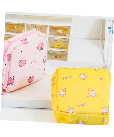 Buy Healeved 6 pcs Storage Bags for Women's Bandages & Menstrual Items - Zipper Pocket Cute Oxford Fabric Perfect for Tampons & More! - Buy Online on GoSupps.com