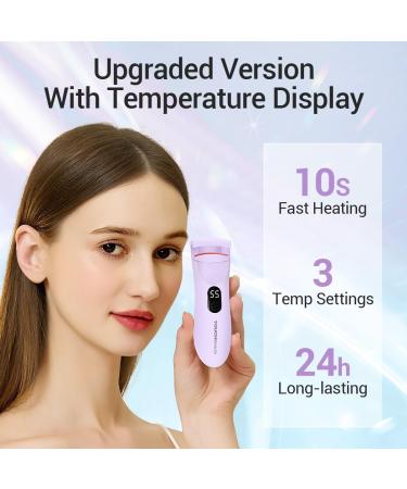 TOUCHBeauty AG-2316EU Heated Eyelash Curler with LED Display Electric Eyelash Curler with 3 Temperature Settings Natural Swing with Heating Silicone 10s Fast Heating and Long Durability - Buy Online on GoSupps.com