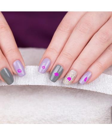 5pcs Nautical Animal Nail Art Plates - Sea Fish Stencil for DIY Manicure & Nail Decoration Tools - Buy Online on GoSupps.com