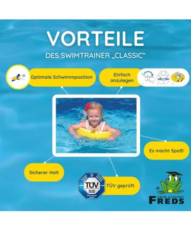 FREDS SWIM ACADEMY - STR Yellow Swim Set & Kickboard for Kids | International Shipping Available - Buy Online on GoSupps.com