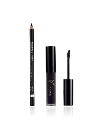 Coosa Professional Makeup Matte Liquid Lipgloss & Lip Liner Set - Long Lasting Waterproof Liquid Lipstick Set in Black (2 PCS) - Buy Online on GoSupps.com