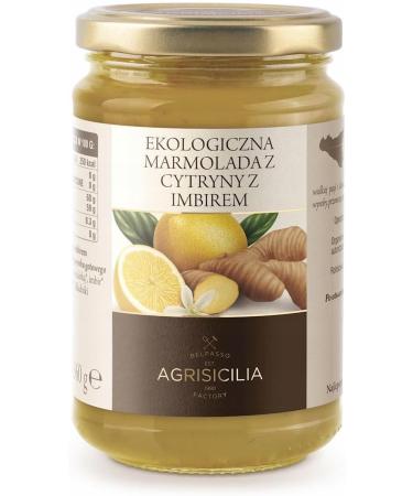  Agrisicilia Agrisicilia Organic Lemon and Ginger Jam (1 x 360 g) - Buy Online on GoSupps.com