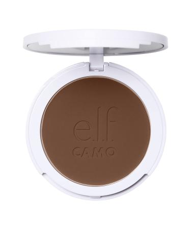 e.l.f. Camo Powder Foundation Lightweight Primer-Infused Buildable & Long-Lasting Medium-to-Full Coverage Foundation Rich 620 W Rich 620 W 8 g (Pack of 1)