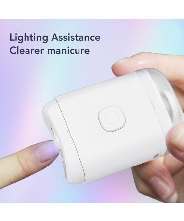 Electric Nail Clipper Electric Nail Clipper with White Lightweight Polishing Discs 2 in 1 for Manicure - Buy Online on GoSupps.com
