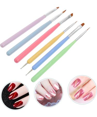 DOITOOL 2 Sets Nail Pen Manicure Art Brushes Cosmetology Supplies Nail Dotting Tool Kit Gel Nail Supplies Nail Supplies Kit Nail Gel Nail Art Accessories Lotus Wood Cosmetic - Buy Online on GoSupps.com