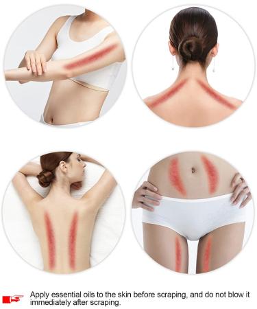 Professional Obsidian Gua Sha Board Massager Kit - Portable Facial & Body Therapy Scraping Tool for International Shipping - Buy Online on GoSupps.com
