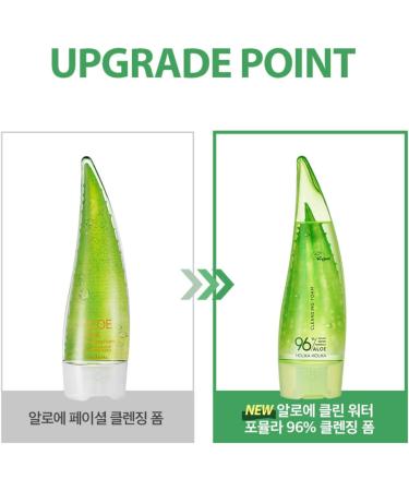 ENPRANI Co Ltd HOLIKA HOLIKA Aloe Clean Water Formula 96 Cleansing Foam 150 ml - Buy Online on GoSupps.com