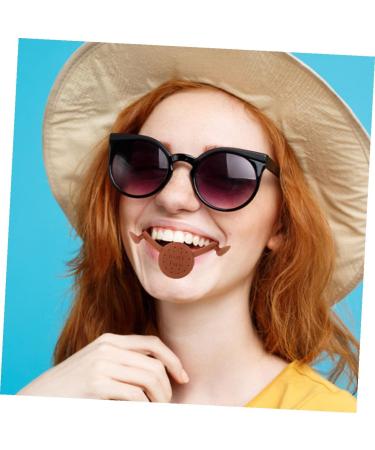 NUOBESTY Lot de 2 Appareils d'Exercice Facial en Silicone Marron pour Correction du Sourire R glage de Force Cr ateur de Fossettes Naturelles Outil d'Entra nement du Sourire pour Usage - Buy Online on GoSupps.com