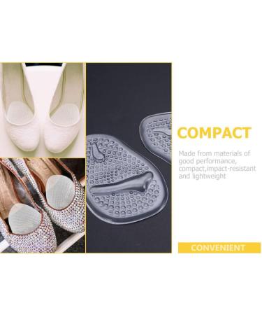 FOMIYES High Heel Pads - Reusable Metatarsal Cushions for Men & Women | Soft Insole Inserts for Neuroma & Foot Comfort | 3 Pairs - Buy Online on GoSupps.com