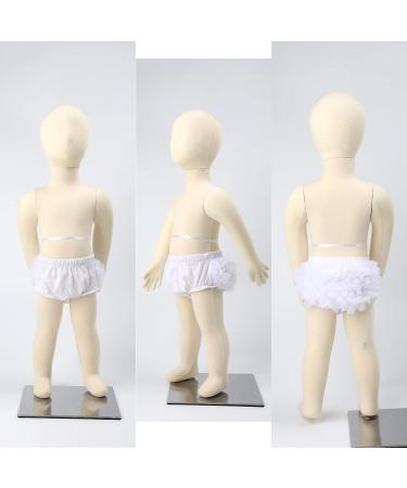 Hoolchean Baby Girls 2PCS Tulle Ruffle Bloomer Set - White & Grey (0-6 Months) - Buy Online on GoSupps.com