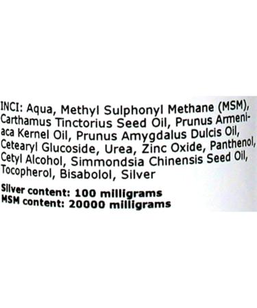 Argent-MSM Cr me contre le Psoriasis non parfum e 100 ml | pour les peaux sujettes au psoriasis - Buy Online on GoSupps.com