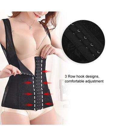 JTLB Breathable Body Shape Waist Trainer for Women - Slimming Corset in Black for Perfect Body Shaping - Buy Online on GoSupps.com