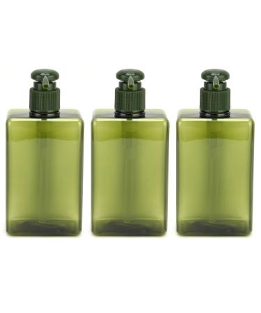 Travel Size Toiletries Travel Bottles Thickened Bottle Body Plastic Pump Bottle Empty Leakproof Press 3Pcs 280ml Travel Toiletry Bottles For Bathroom Vanity Kitchen Sink Travel