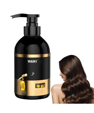 WAWJ Antihair loss shampoo cleansing shampoo Japanese ginseng shampoo multifunctional volume shampoo for all hair types 1 piece