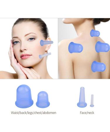 Buy Silicone Massage Cups - Large Cupping Therapy Set (2 Pack) for Pain Relief | International Shipping Available - Buy Online on GoSupps.com