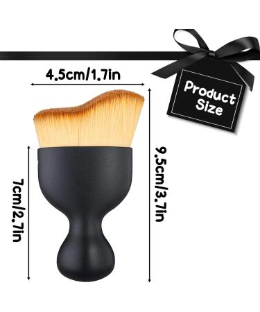 Tanning and Makeup Brush Angled Flat Foundation Brush Fake Tan Brush Contouring Brush Blush Brush for Liquid Foundation Cream or Cosmetics - Buy Online on GoSupps.com