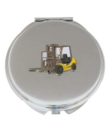 Forklift Compact Mirror Handbag Gift With Free Engraving 560