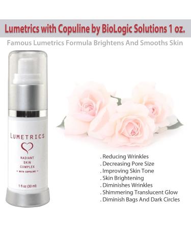 Buy Lumetrics with Copuline by Biologic Solutions - Anti-Aging Diminishing Lines & Wrinkles Radiant Skin Complex - 1 oz - International Shipping Available - Buy Online on GoSupps.com
