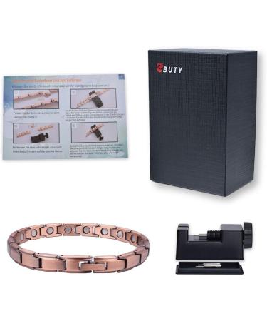 EBUTY Pure Copper Magnetic Bracelet for Women - Stylish & Therapeutic Jewelry - Buy Online on GoSupps.com